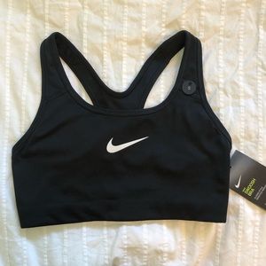NWT Black Nike Sports Bra